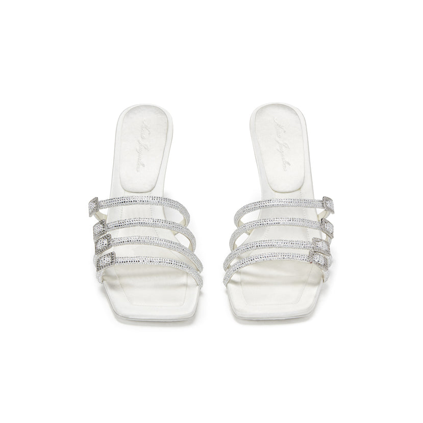 White Shay Sandals (Final Sale)