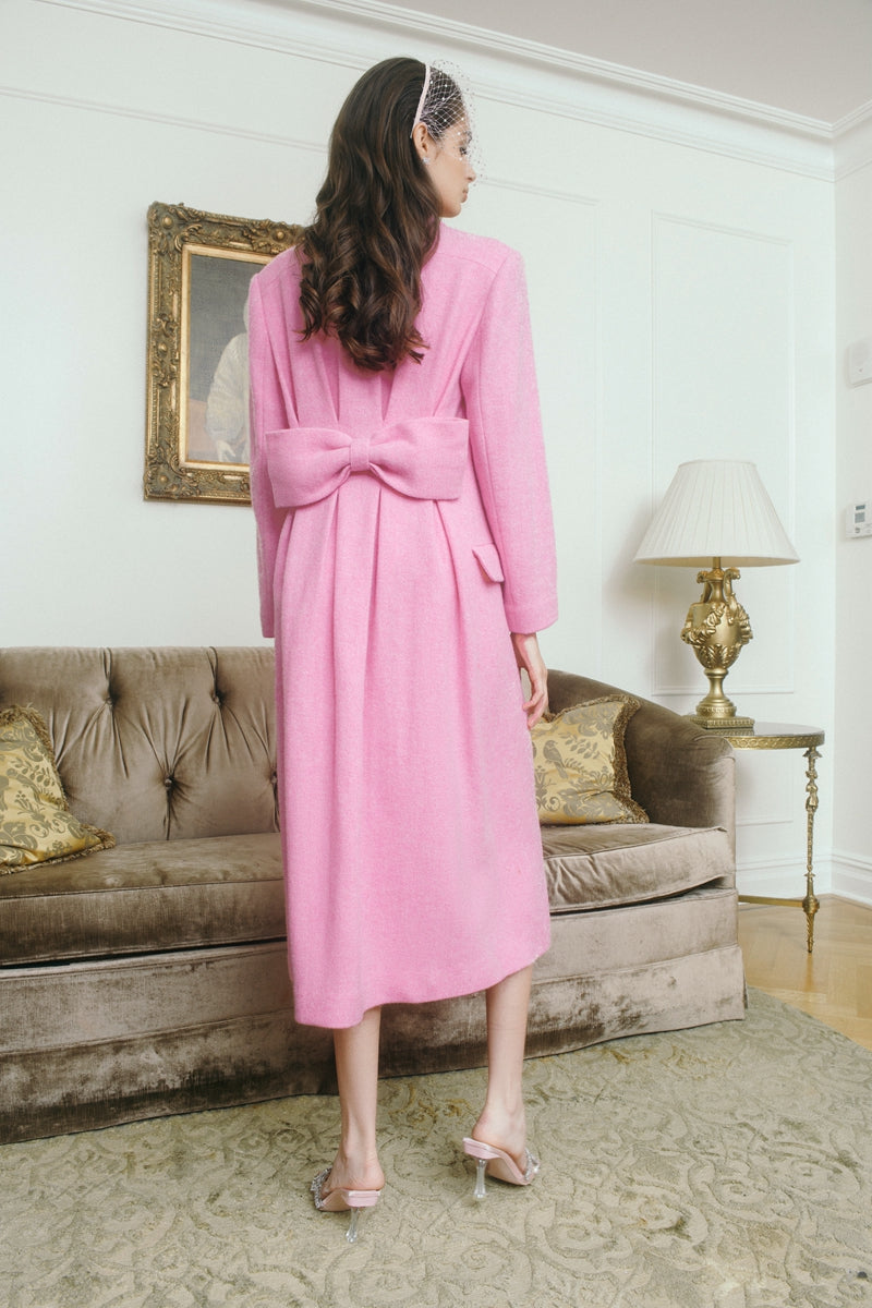 Gabriella Coat in Pink | Nana Jacqueline Designer Wear