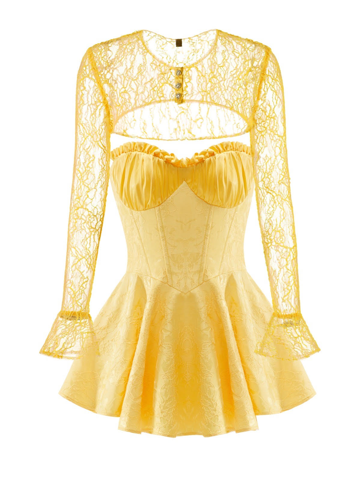 Airina Dress (Yellow)