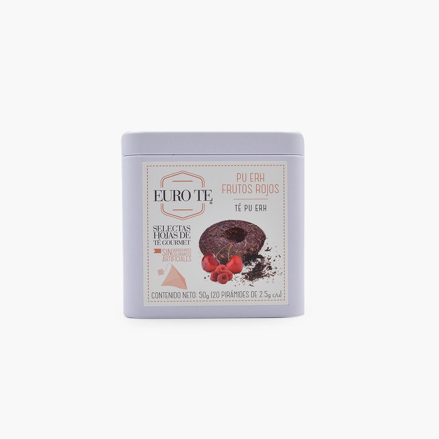 Pirámides Pu erh Frutos Rojos - Bolsitas de té – EURO TE