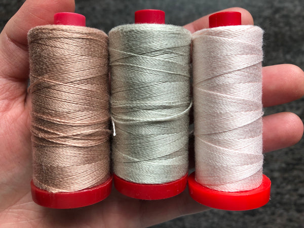 Aurifil 12 weight cotton thread