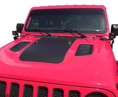 Hood Decal fits Jeep Wrangler JK Rubicon 2007-2018 3M Vinyl