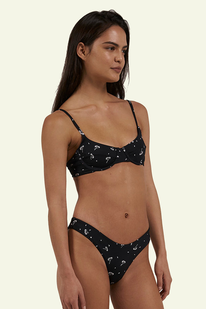 Adira Tall Triangle Bikini Top - Tarmac