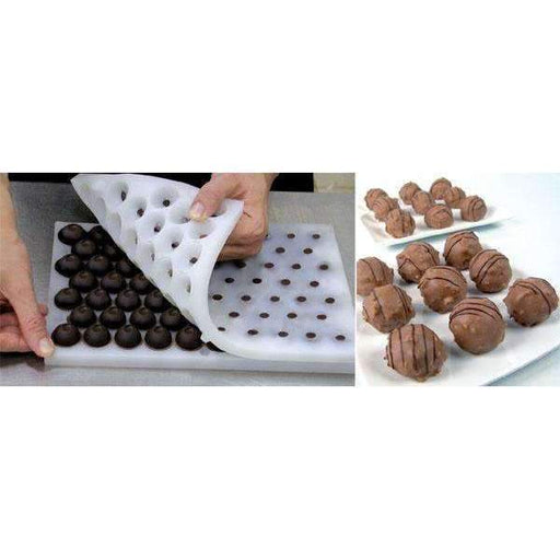 Chocolate Mould Spheres to make Round Chocolate Truffles — Design