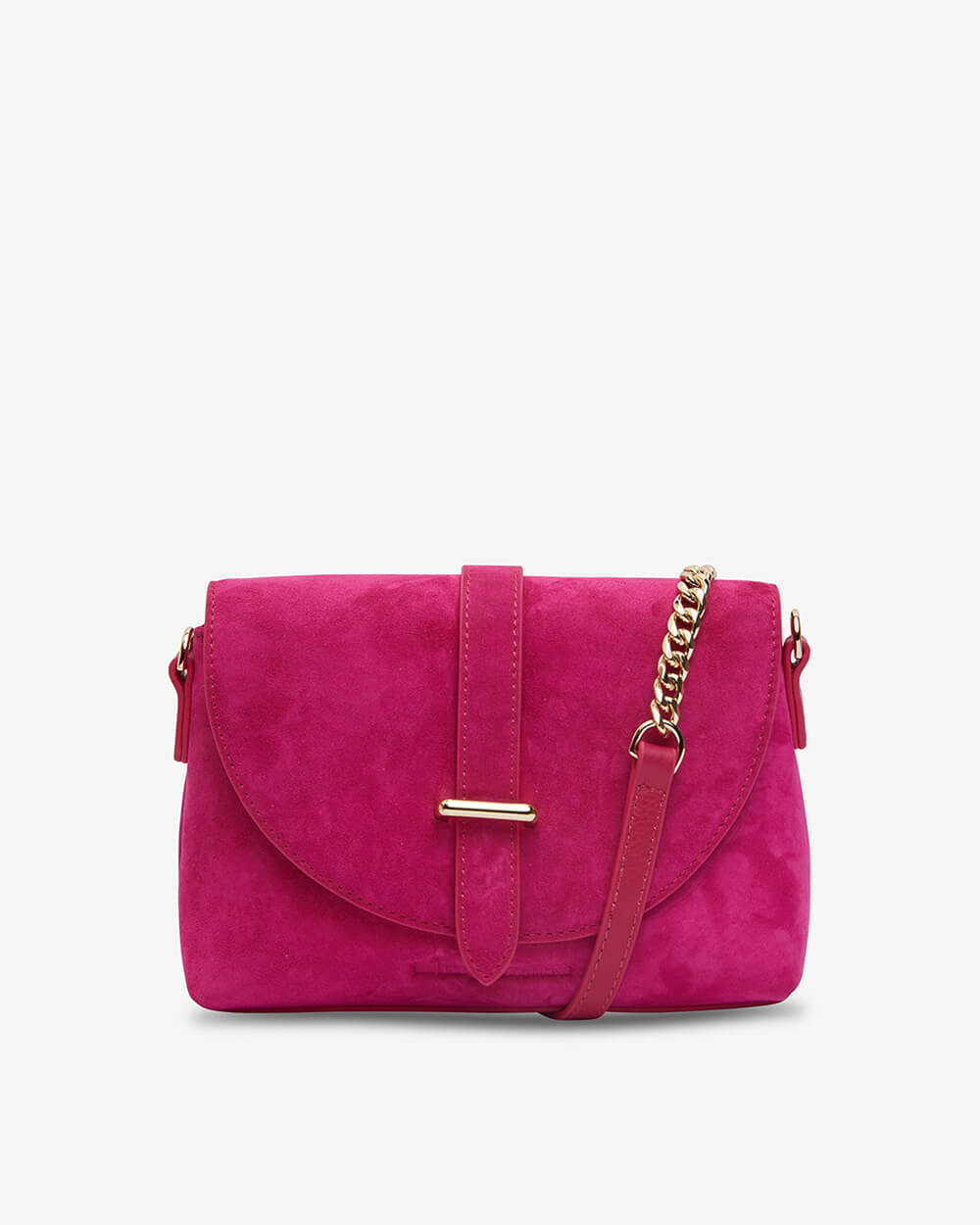 Mini Audrey - Hot Pink Suede – Arlington Milne