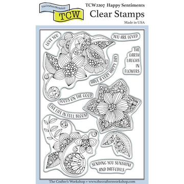 Creative Expressions 6x4 Clear Stamp Set by Jane Davenport-Snowflake Fairy