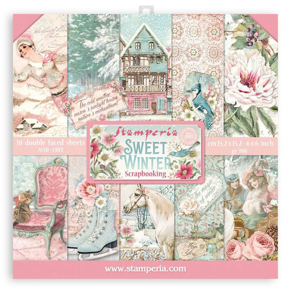 Stamperia Clockwise Collection 12x12 Scrapbooking Paper Double