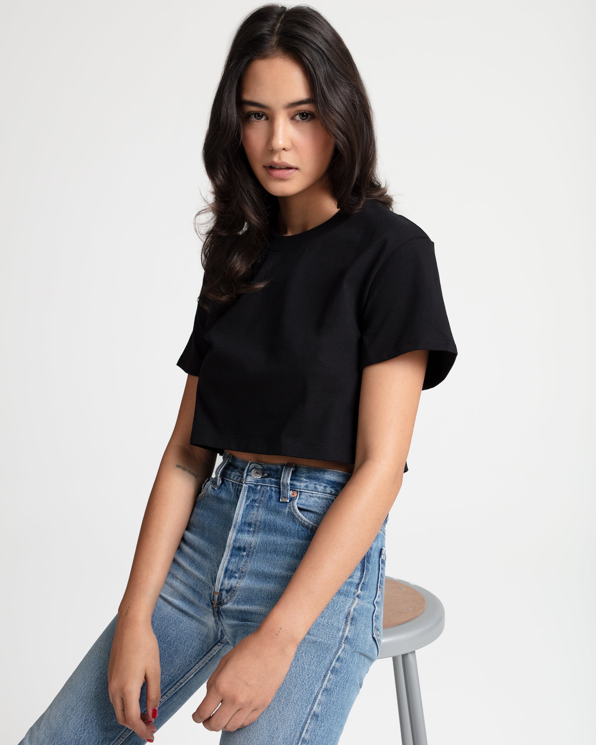 The Crop in Black