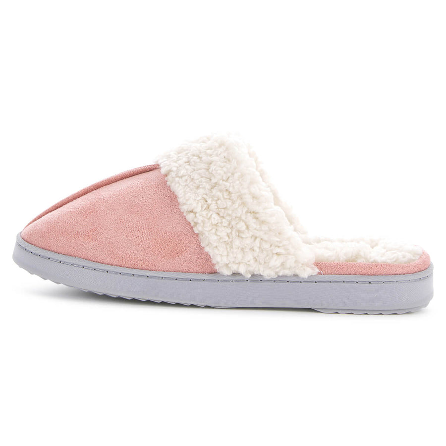 Floopi.com | Women’s Zelda Faux Suede Scuff Slippers