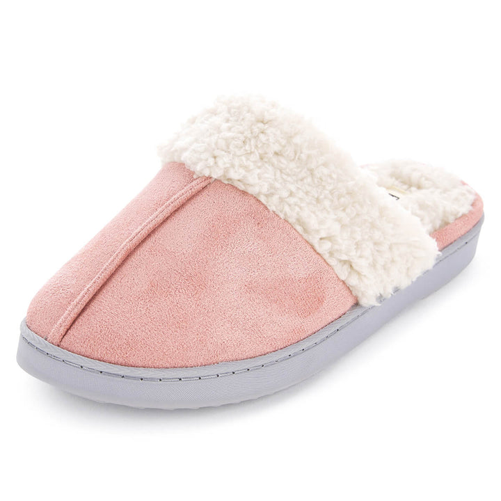 Floopi.com | Women’s Zelda Faux Suede Scuff Slippers