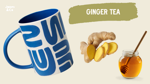 Ginger tea ingredients Happy Mug