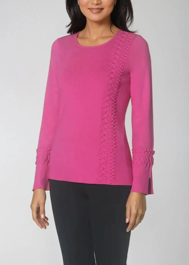 Lace Up Sweater - Image 1