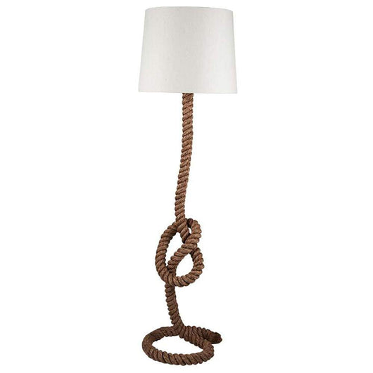 nautical rope floor lamp