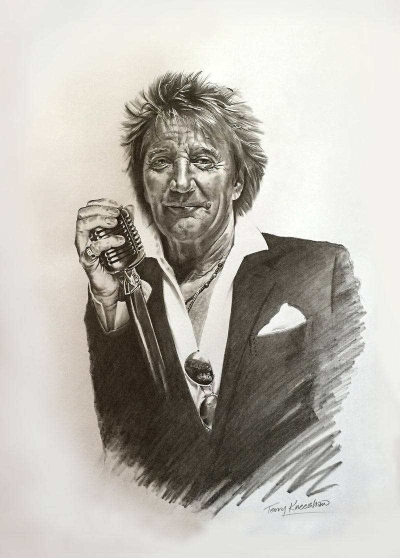 Rod Stewart шарж