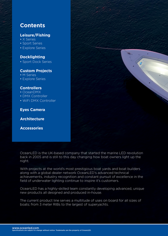 OceanLED 2020 Brochure