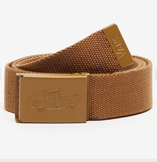 vans canvas belt