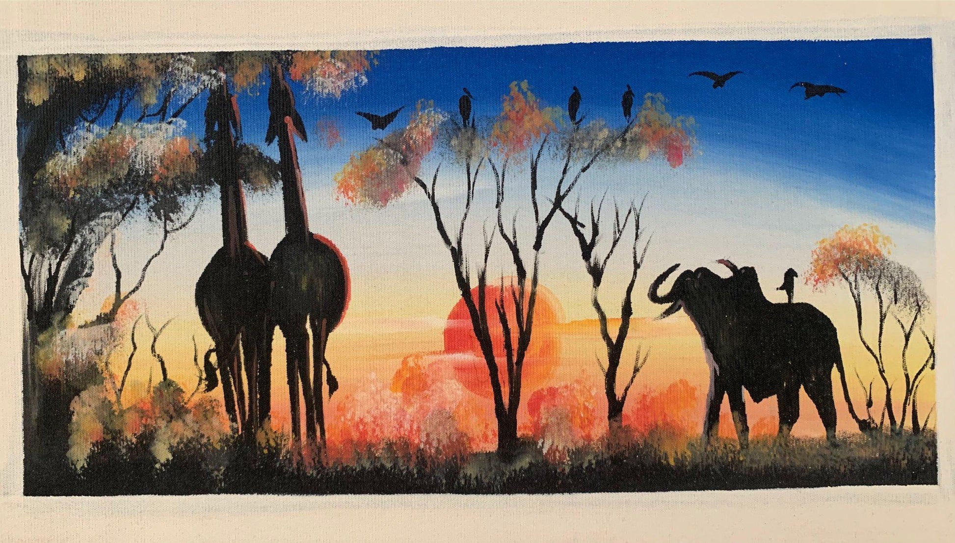 african animal paintings