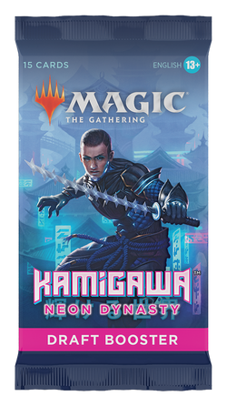Magic the Gathering: Kamigawa Neon Dynasty Draft Booster Pack
