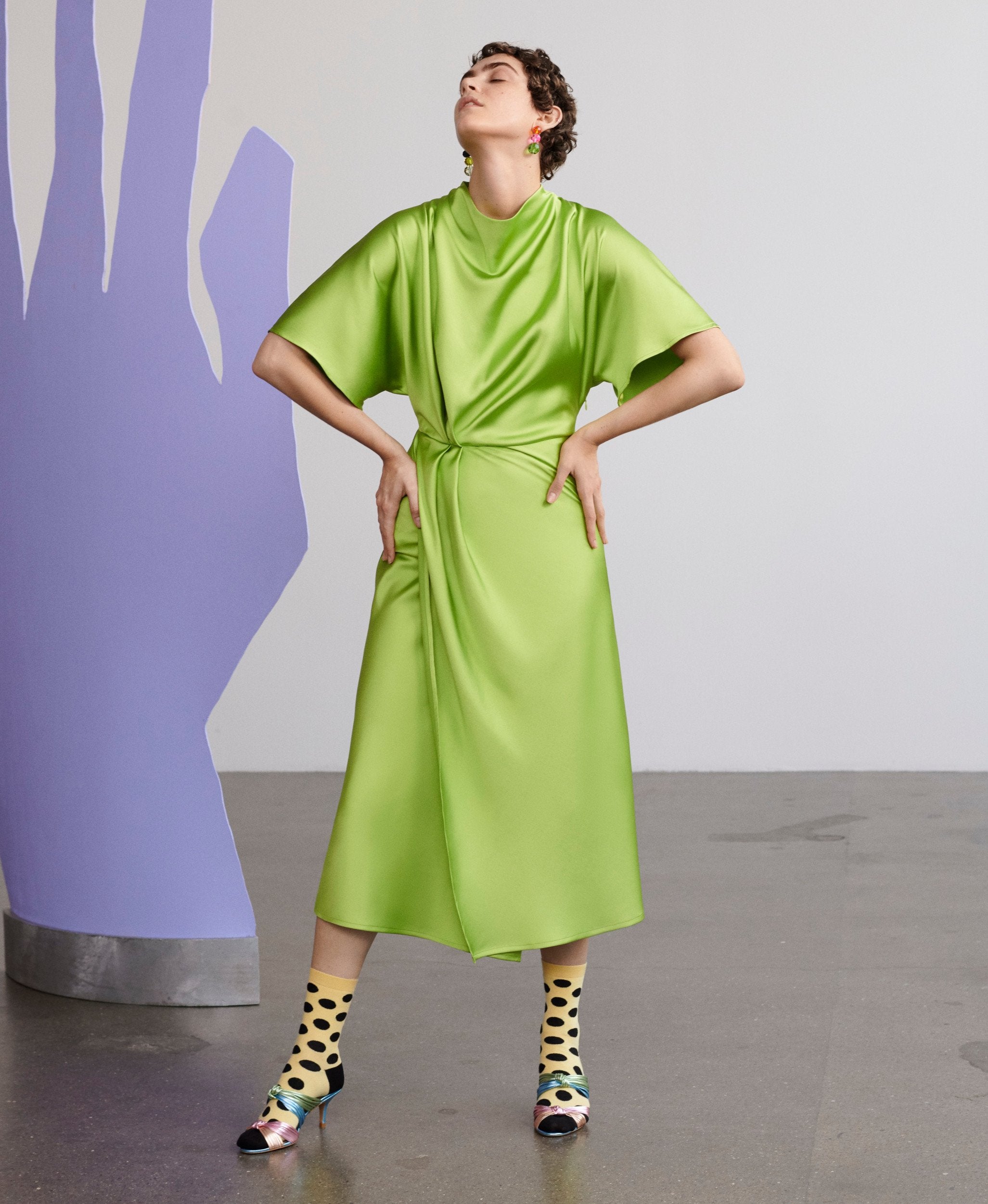 Stine Goya Green Dress Sale Online, UP ...