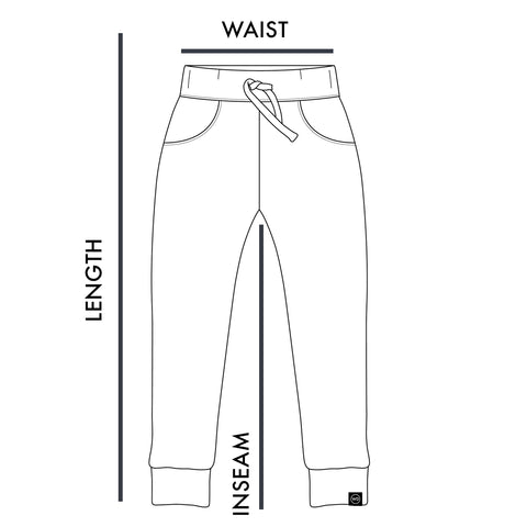 Womens Pants & Shorts Size Chart