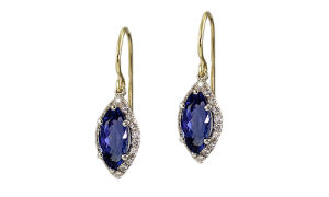 sapphire earrings