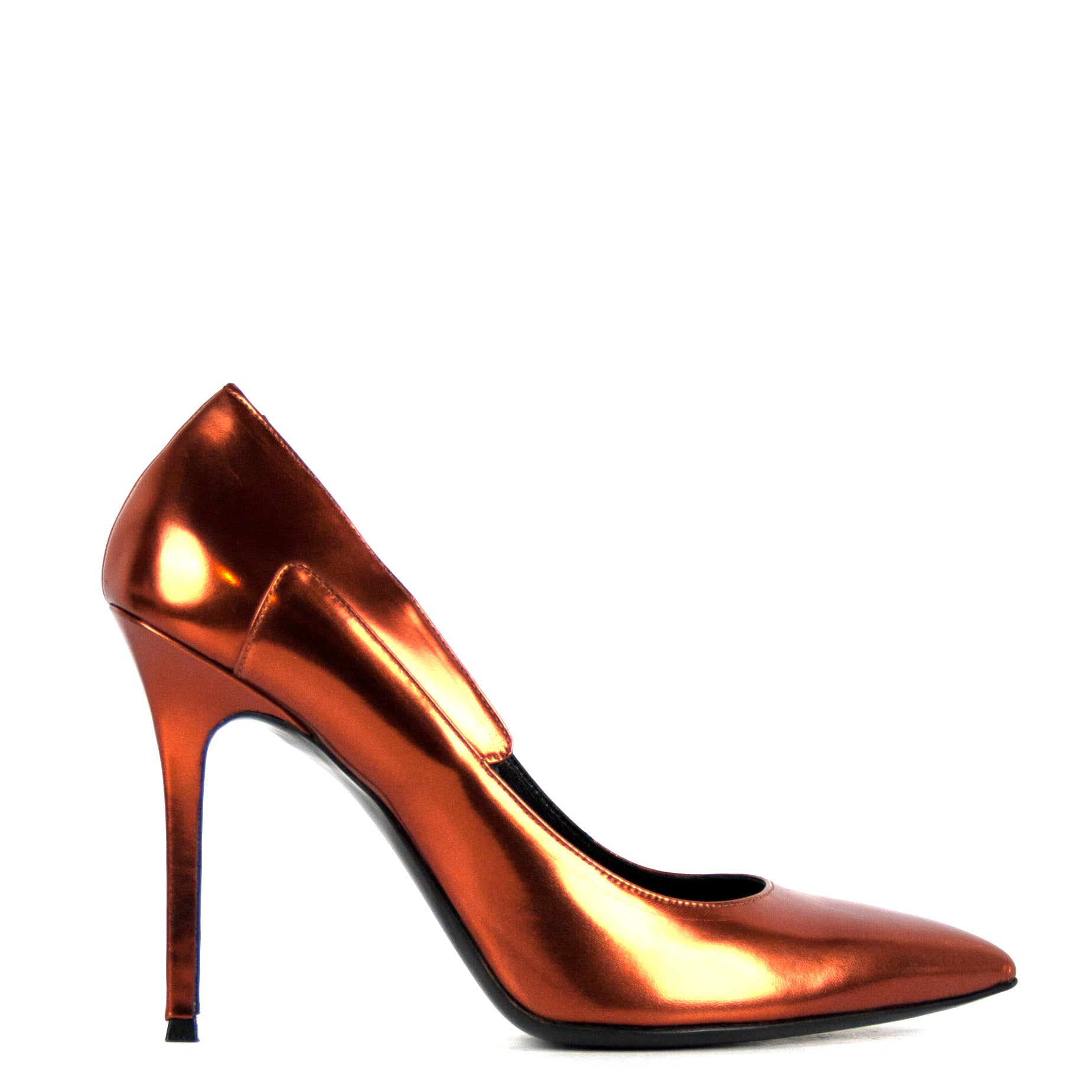 copper colored heels