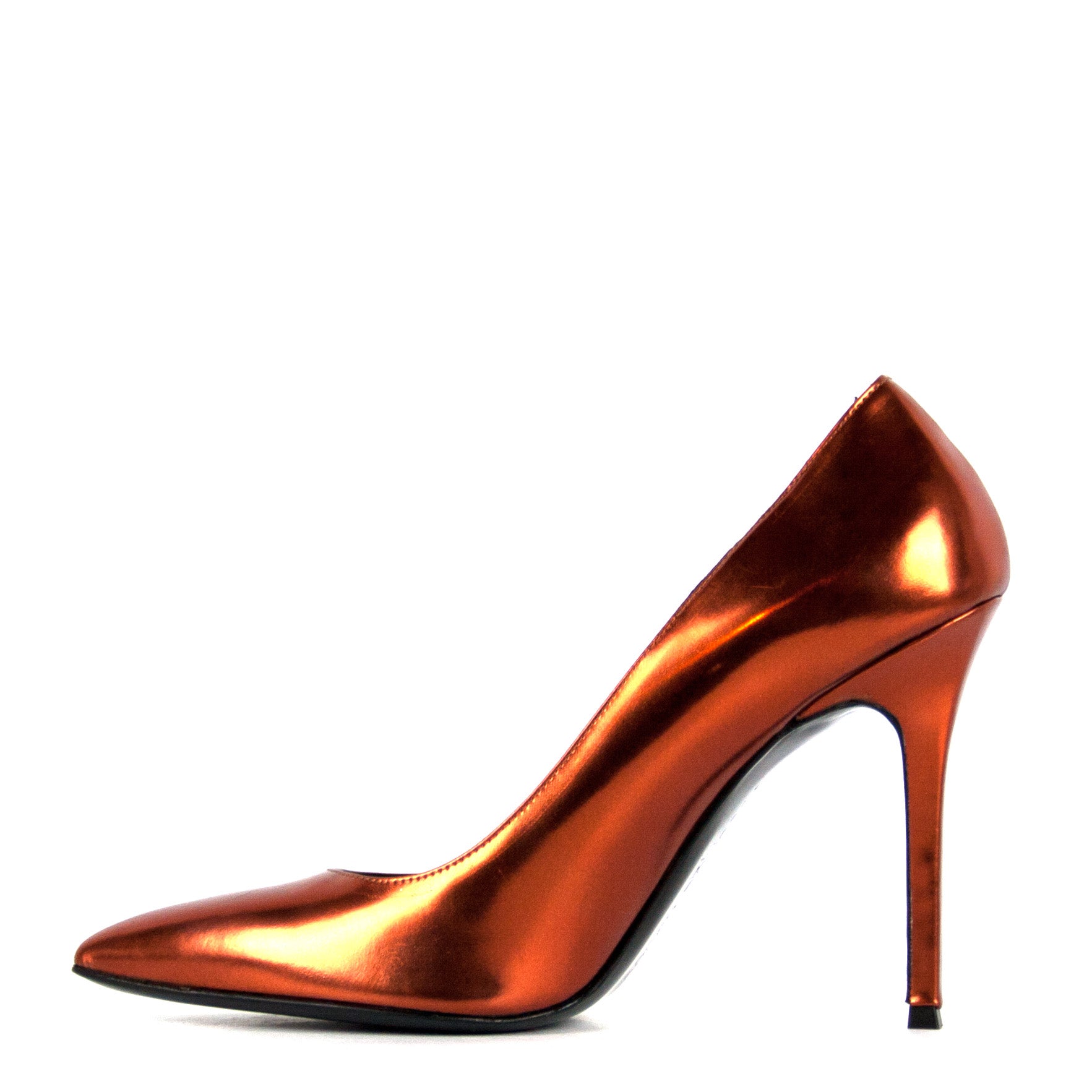 copper colored heels