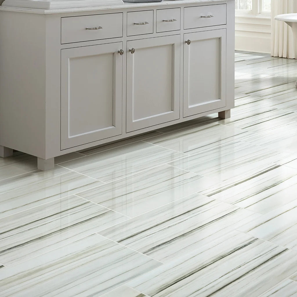 Shaw Tile Casino Zebrino Polished 12x24