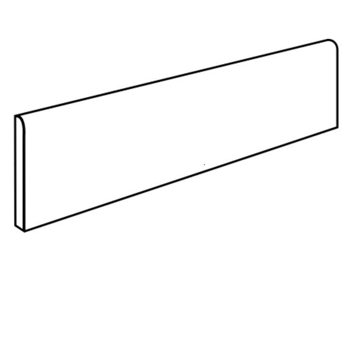  Virginia Tile Jem 3x12 Bullnose Forte White