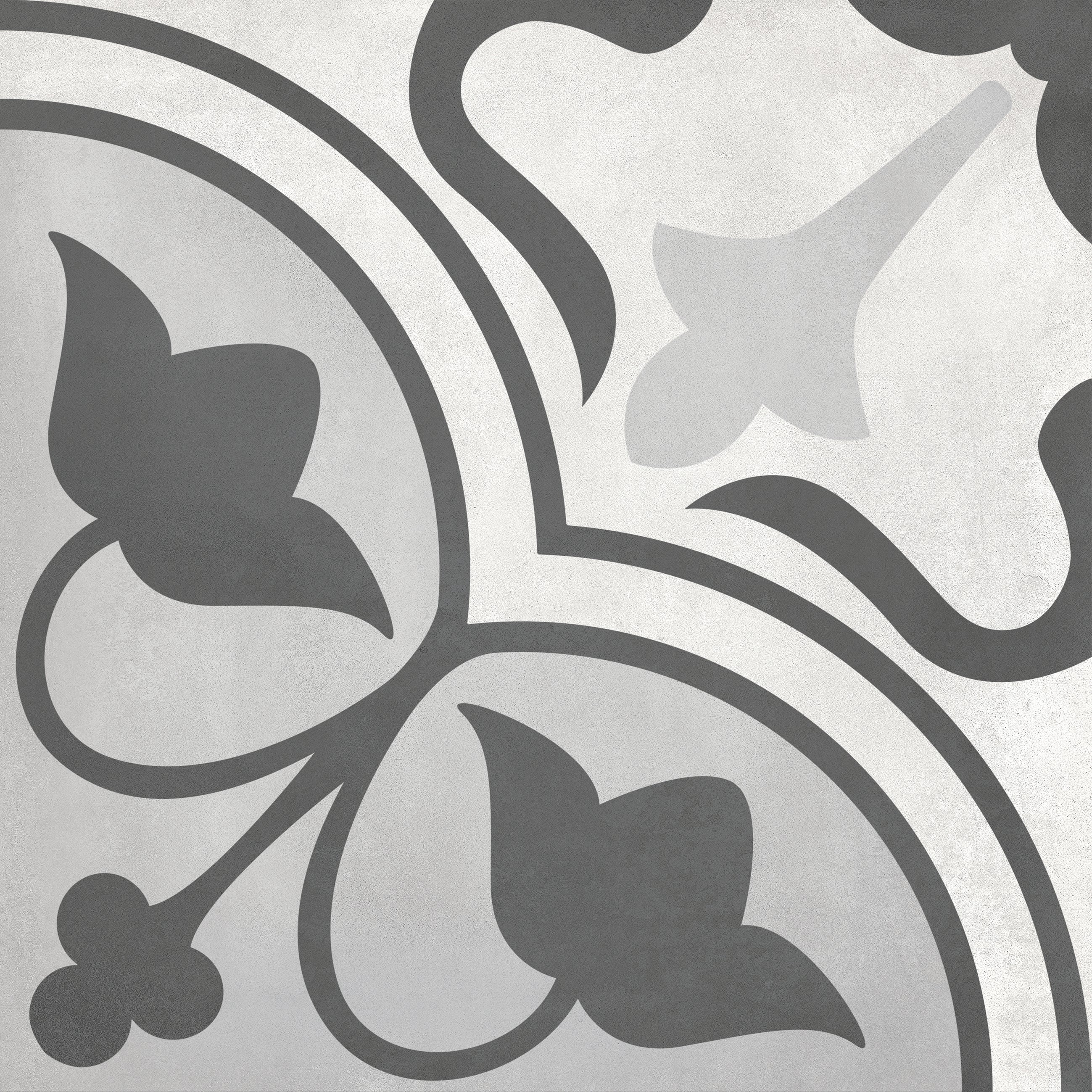  Virginia Tile Form 8x8 Clover Decorative Tile Ice