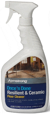 Armstrong Once N Done Spray Cleaner Flooring Market