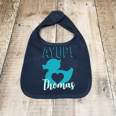 shark tank baby bib