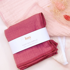 Reusable Muslin Cloths