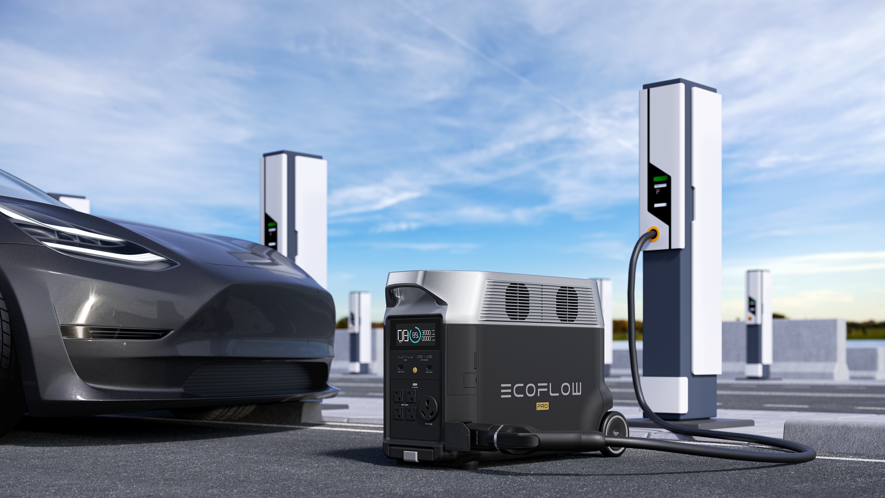 Recharge your EV anytime, anywhere.