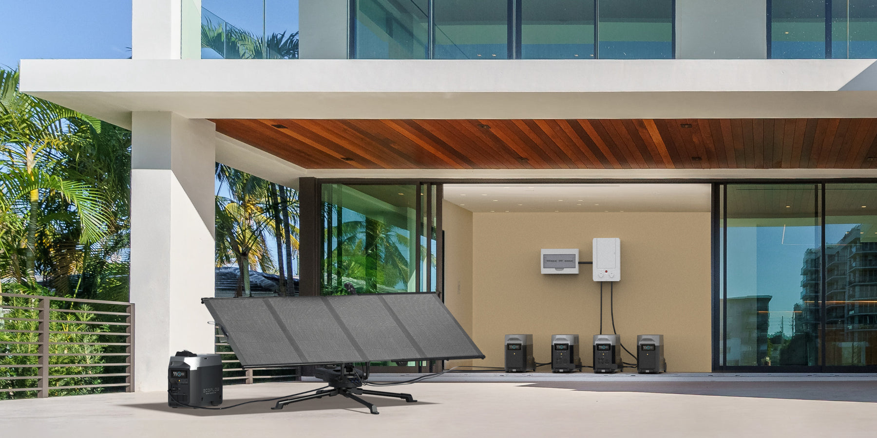 The world’s first portable home battery ecosystem.