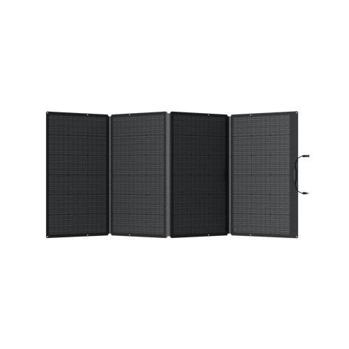 EcoFlow Panneau solaire portable 400W, Chargeur solaire pliable et  enchaînable pour groupe