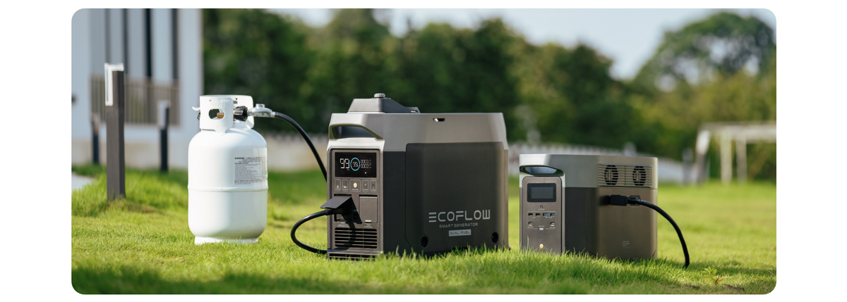 Ecoflow Smart Generator Dual Fuel - Essence et GPL