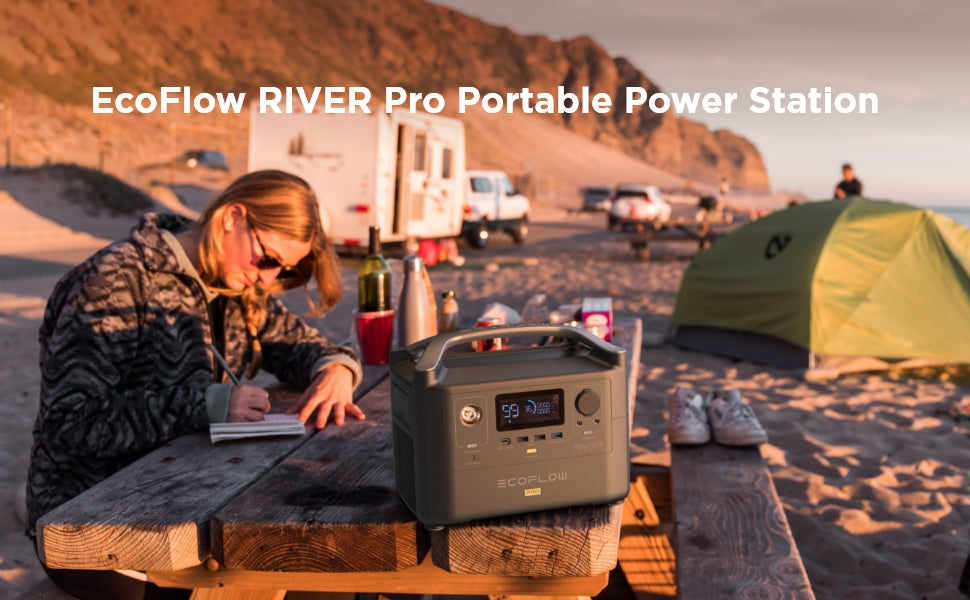 EcoFlow RIVER Pro + EcoFlow RIVER Pro Extra Battery - EcoFlow