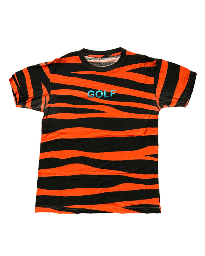 orange tiger shirt