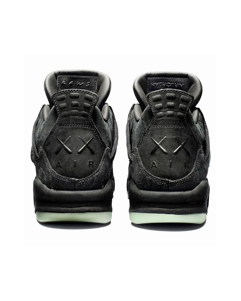 Nike Jordan 4 Retro x Kaws Black 