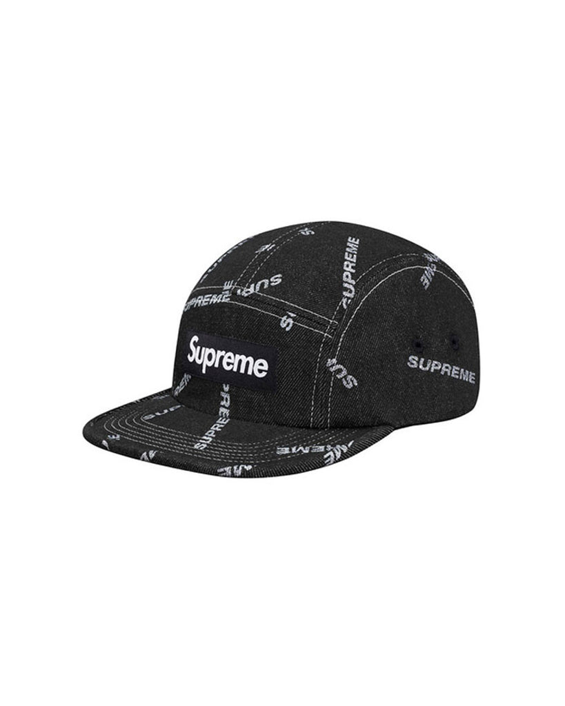 black denim cap