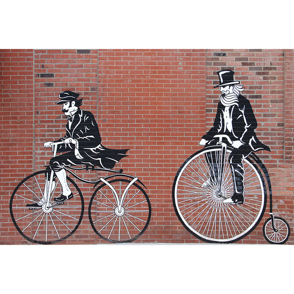 Retro Bicycle, Graffiti