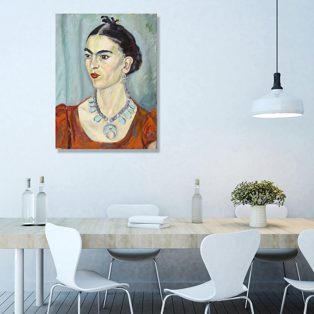 Frida Kahlo Portrait – Large Scale Metal Art | newArtMix