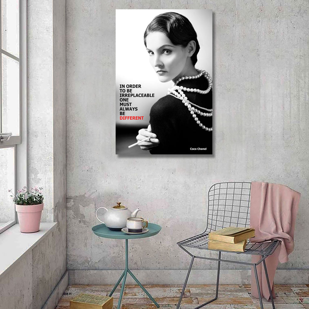Tổng hợp 63+ về coco chanel quotes wall art 