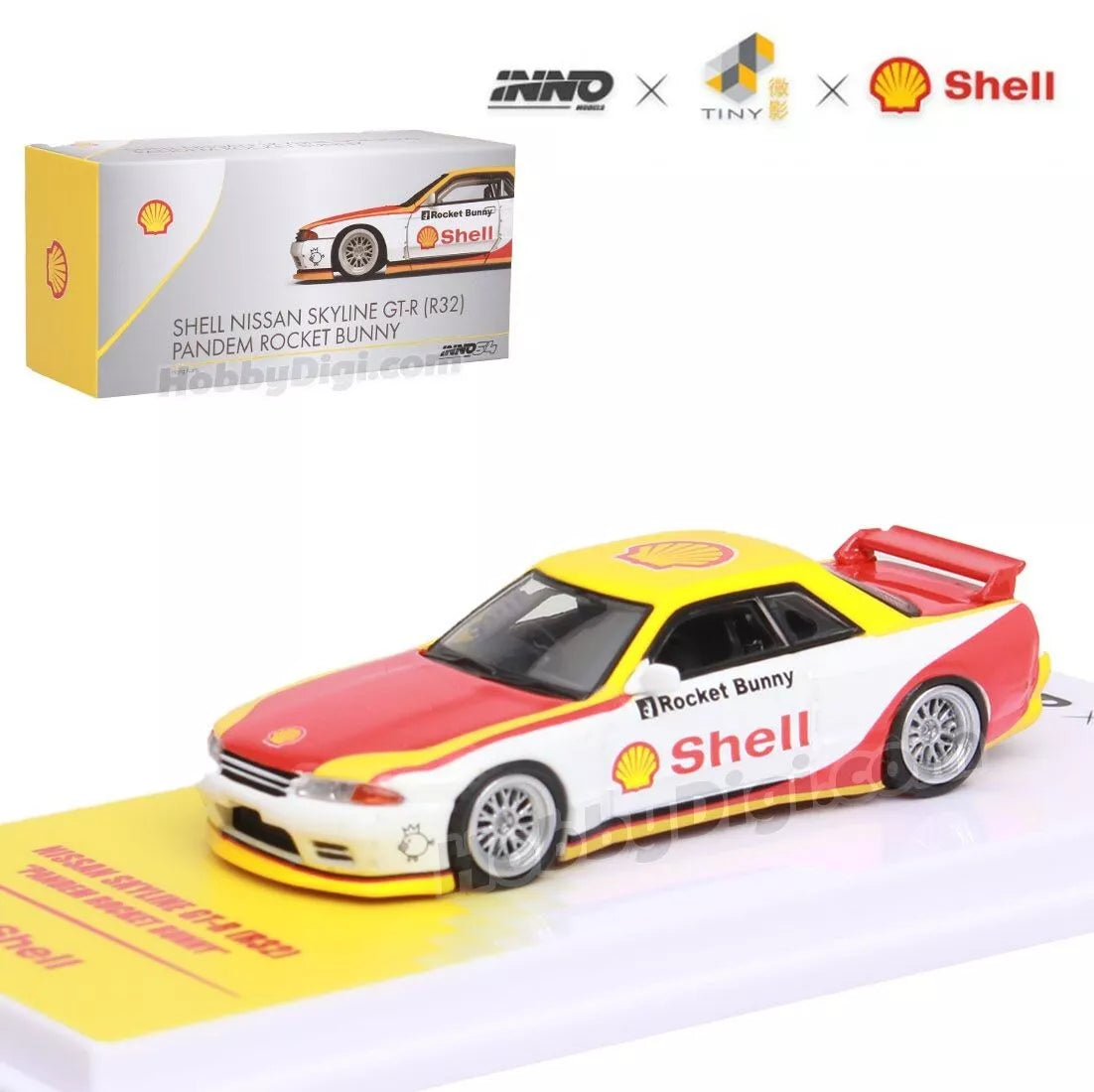 INNO64 - Shell Nissan Skyline GT-R (R32) Pandem Rocket Bunny