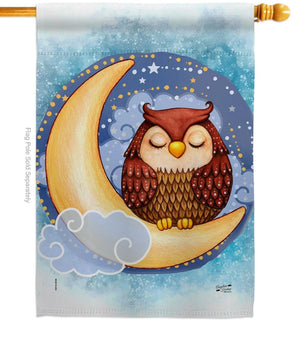 Midnight Owl Banner Flag - Ace Flag & Gift Shop