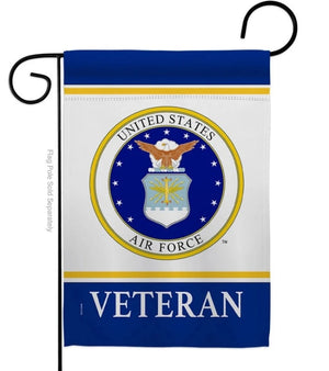US Air Force Veteran Garden Flag - Ace Flag & Gift Shop