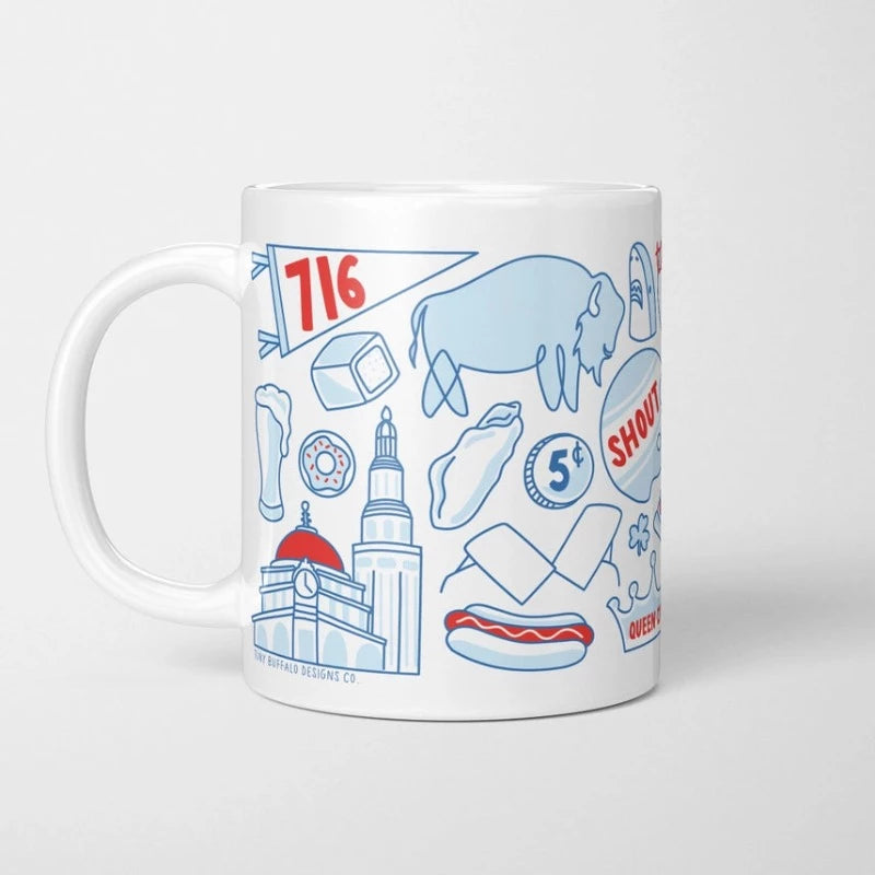 11oz. All Things Buffalo Mug