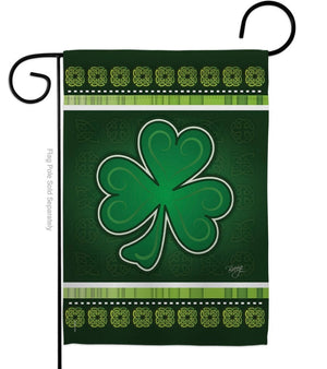 Shamrock and Celtic Knots Garden Flag - Ace Flag & Gift Shop