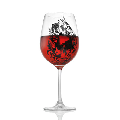 High Grade Skull Crystal Wine Glass Fancy N Love